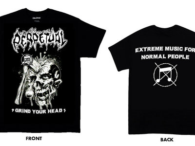 PERPETUAL 'GRIND YOUR HEAD' T-SHIRT main photo
