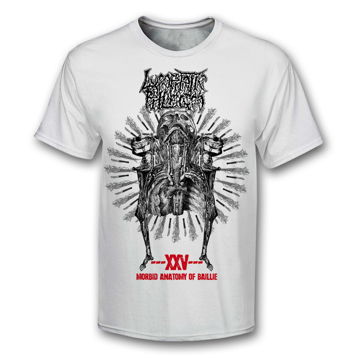 LYMPHATIC PHLEGM - Morbid Anatomy T-SHIRT | Selfmadegod