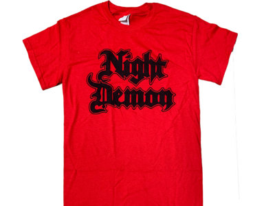Night Demon Red Logo T-Shirt main photo