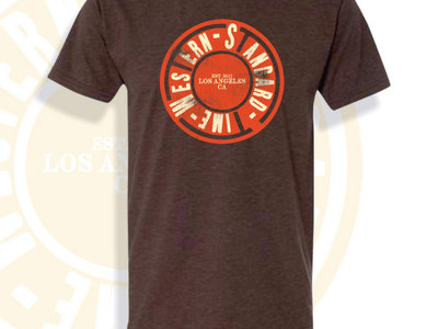 SOLD OUT- Malcolm X Logo Artwork Tri-blend Brown Cotton T-Shirt main photo