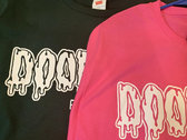 Size Large Only - Color Doom Trip "Ooze" Logo Shirt BLUE / GRAY / PINK / FOREST GREEN photo 