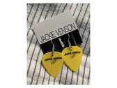 NEW! Guitar pick earrings photo 