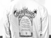 White Long-Sleeves Shirt "Summoned and Defiled" photo 