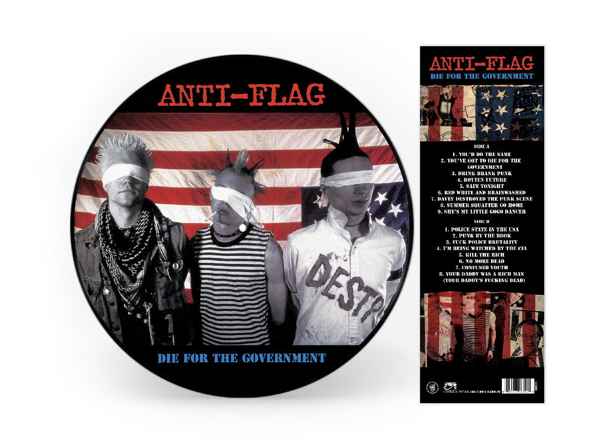 Anti-Flag - Die For The Government (Red, White & Blue