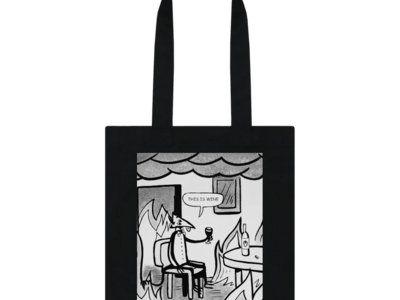 THIS IS WINE tote bag - in stock - order via oenos.teemill.com main photo