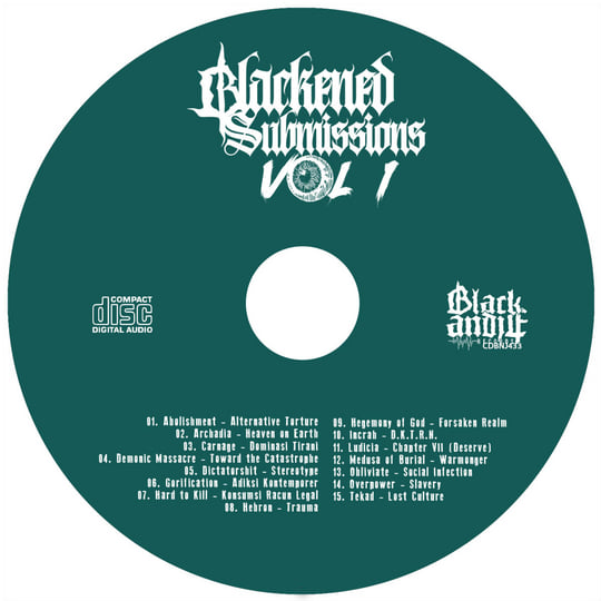 Blackened Submissions Vol 1 | Blackandje Records