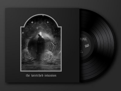 The Wretched Invasion 7" Split Vinyl - Standard Black Variant main photo