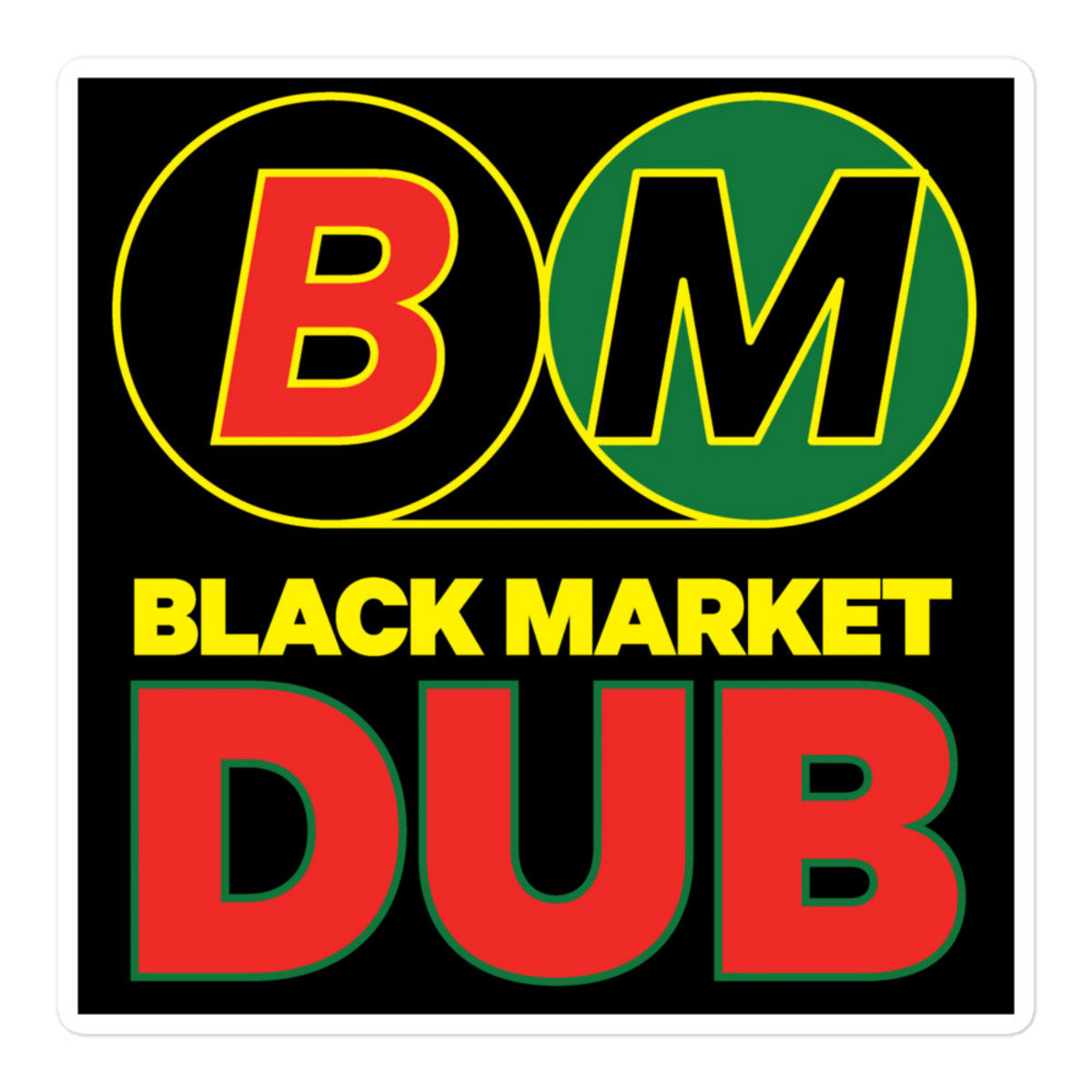 Black Market Sticker Black Market Dub