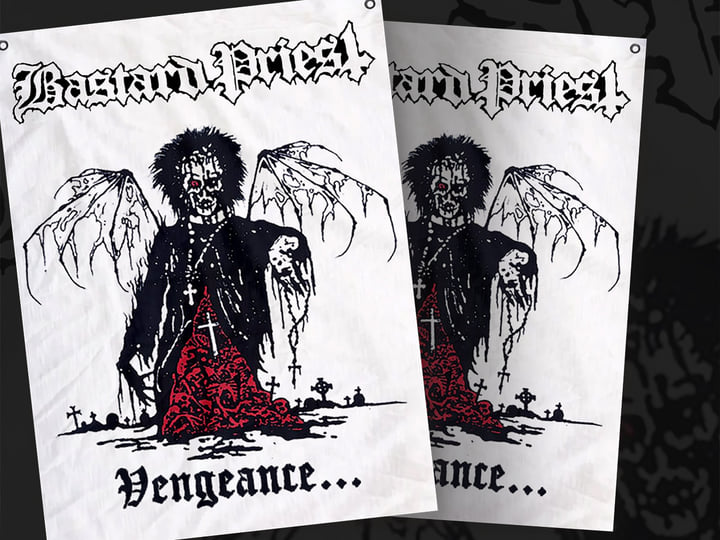 Bastard Priest Vengeance... グリーンレコード Bastard Priest – Vengeance Of The Damned – Vinyl (Green
