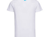 Man white t-shirt with Blue House Music photo 