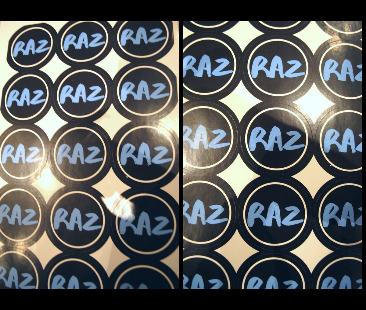 Raz Logo Sticker | Raz