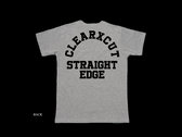 Straight Edge T-Shirt in grey photo 