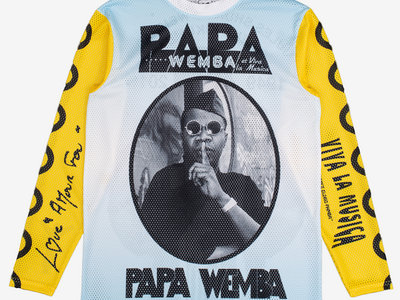 Papa Wemba Mesh Shirt + Vinyl Bundle main photo
