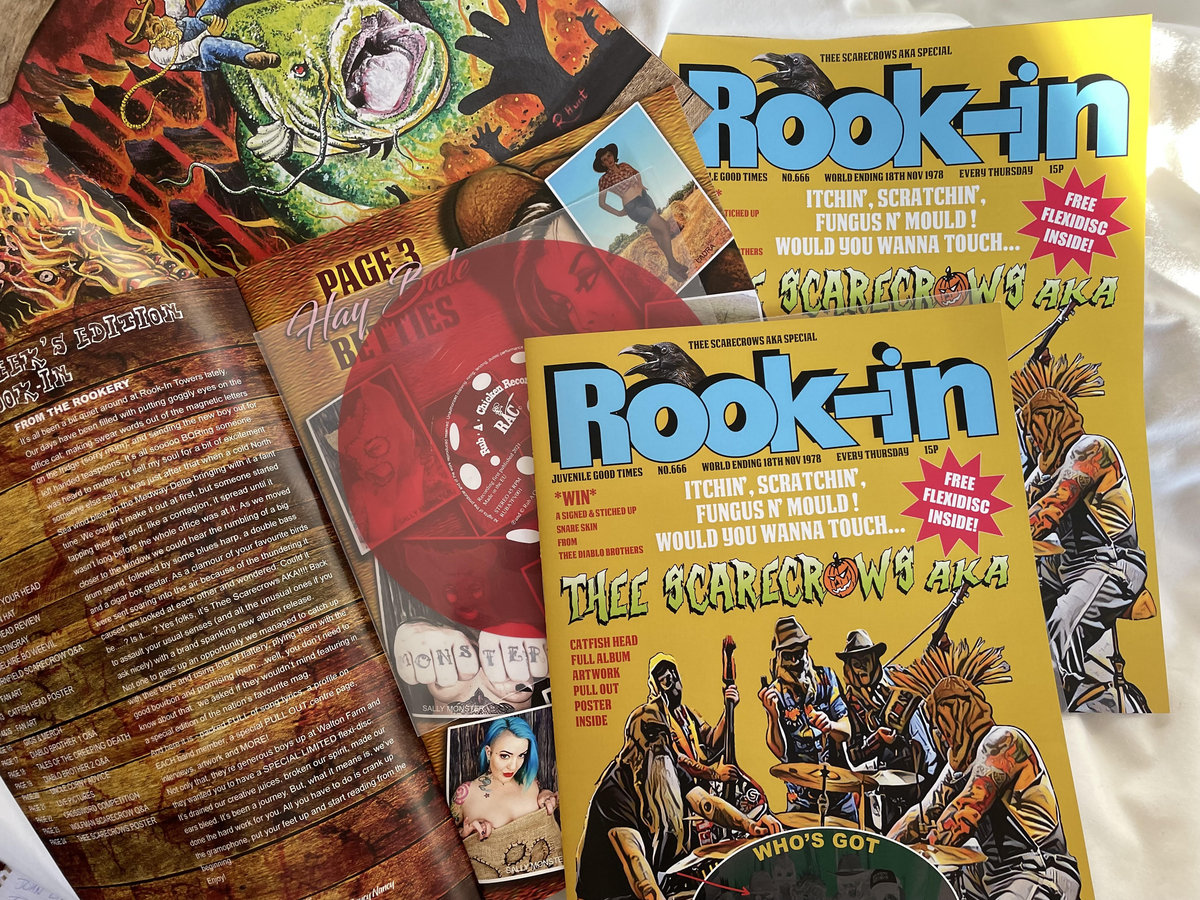 The Ravens scarcrows album jacket T Born Dead | Thee