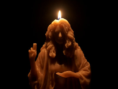 Abundance votive candle (includes postcard + digital copy of Abundance) main photo