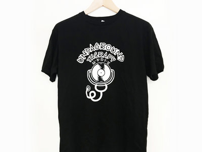 Undaground Therapy Muzik Original Logo T-Shirt (Black) main photo