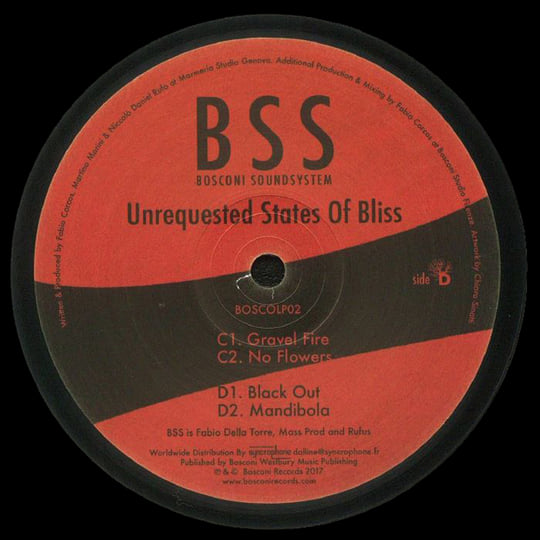 BoscoLP02] Unrequested States Of Bliss | BSS, Bosconi Soundsystem