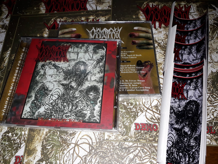 HEROIN デモテープ TOXO VOMIT GISM CONFUSE VÔMITO: Demo Series Vol 01 - CD | Rotten Foetus Records