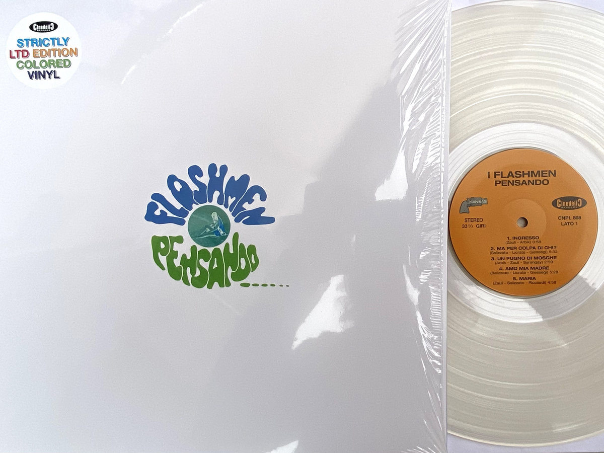 伊LP Flashmen (3) Pensando CNPL808 Cinedelic Records 未開封 /00260 Flashmen – Pensando – Vinyl (Clear, LP, Limited Edition