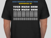 Aich Madness - Support Tees (Black) photo 