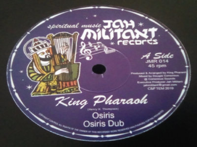 KING PHARAOH - OSIRIS / MEGAS 12 INCH VYNIL RECORD main photo