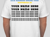 Aich Madness - Support Tee (White) photo 