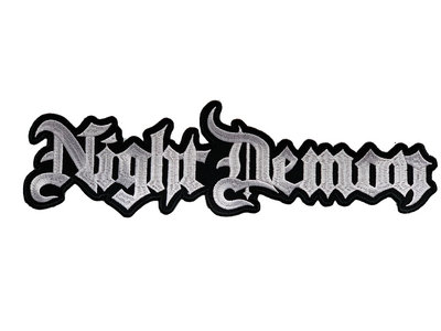 Night Demon - Large Embroidered Logo Backpatch main photo