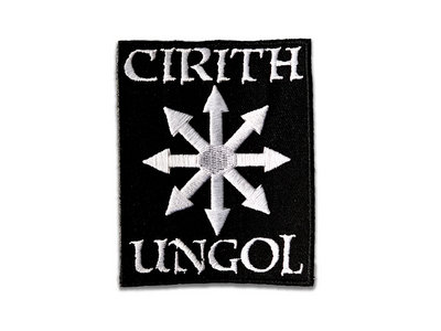 Cirith Ungol - Embroidered Chaos Logo Patch main photo