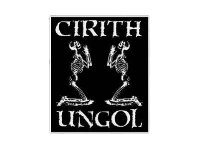 Cirith Ungol - Classic Praying Skeletons Enamel Pin main photo