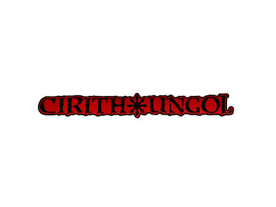 Cirith Ungol - Large Red Logo Embroidered patch - 13" x 1.5" main photo