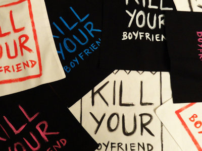 "Kill Your Boyfriend" Bag Painted Logo main photo