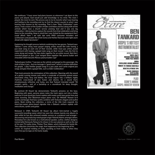 All Keyed Up EP | Ben Tankard | Time Capsule