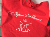 Red Tiptons Sax Quartet & Drums Shopping Bag photo 