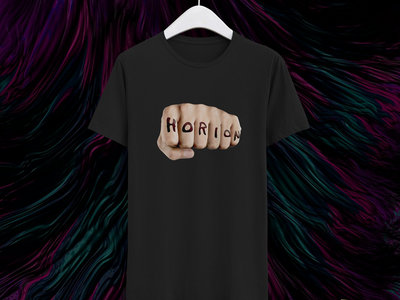 T-shirt Horion noir main photo