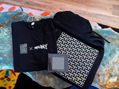 Limited edition LKS x Mr. Thing black AS Colour t-shirt, hoodie and CD bundle pack main photo
