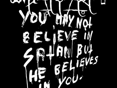 "HE BELIEVES IN YOU" Sticker main photo