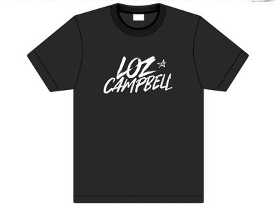 Loz Campbell T-shirt Black main photo