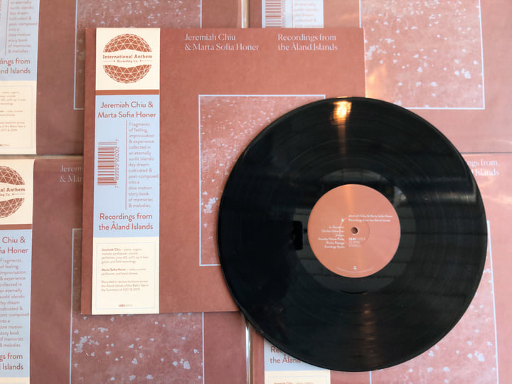 ワールドワイドLP Jeremiah Chiu &amp; Marta Sofia Ho Recordings From The Aland s IARC0053 International Anthem /00260 Recordings from the Åland Islands | Jeremiah Chiu & Marta