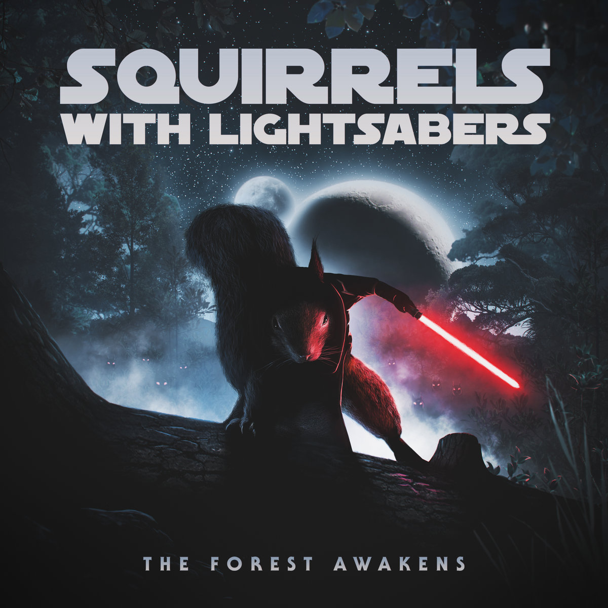 Squirrels With Lightsabers