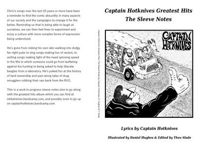 *Paperback Book* Captain Hotknives Greatest Hits; The Sleeve Notes main photo