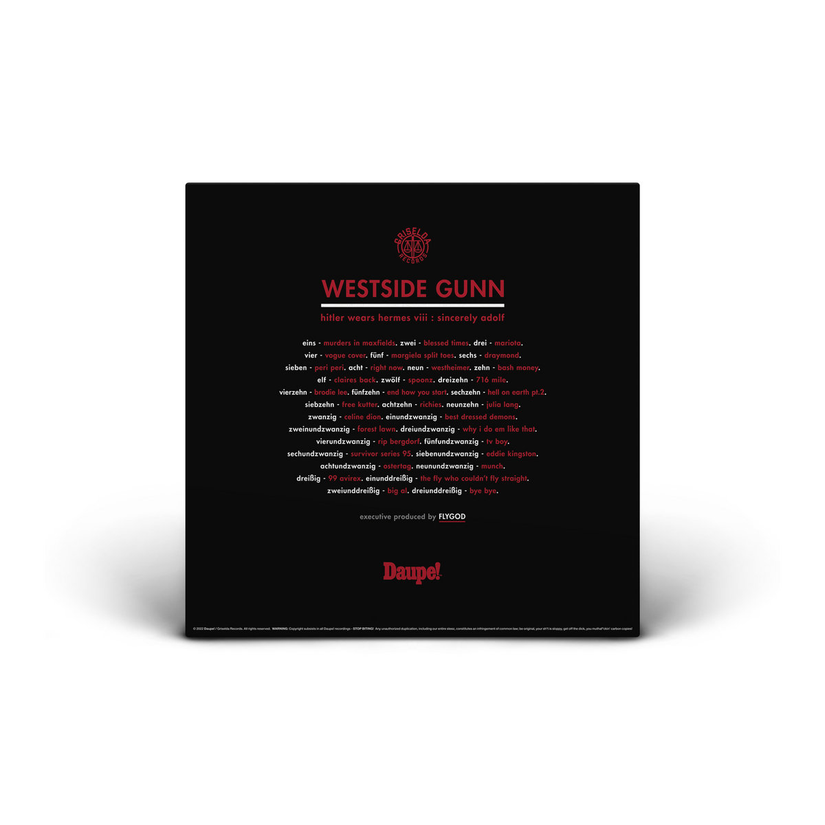 Lenticular Slipcase - VINYL SOLD SEPARATELY - (ONE PER CUSTOMER