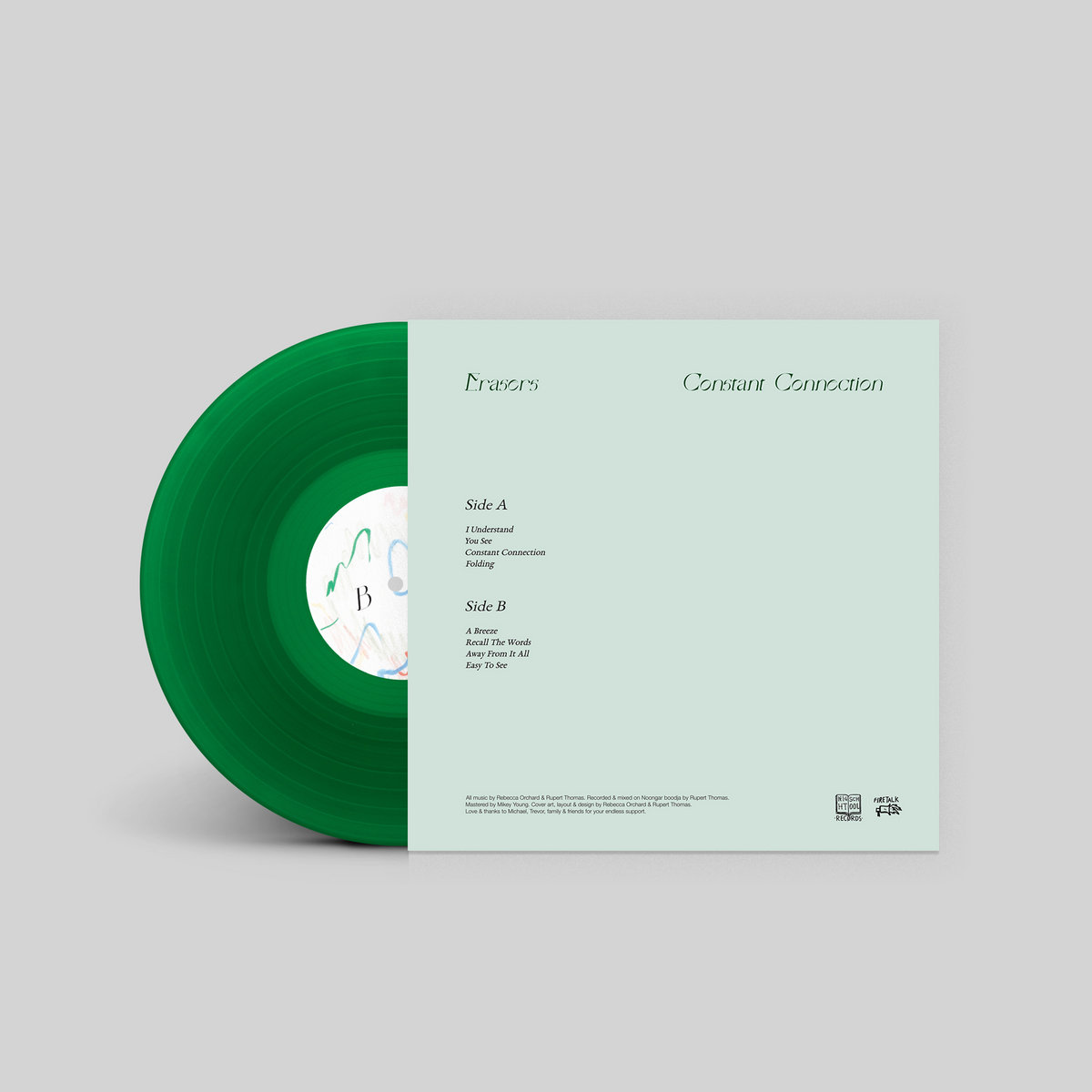 Constant Connection Erasers