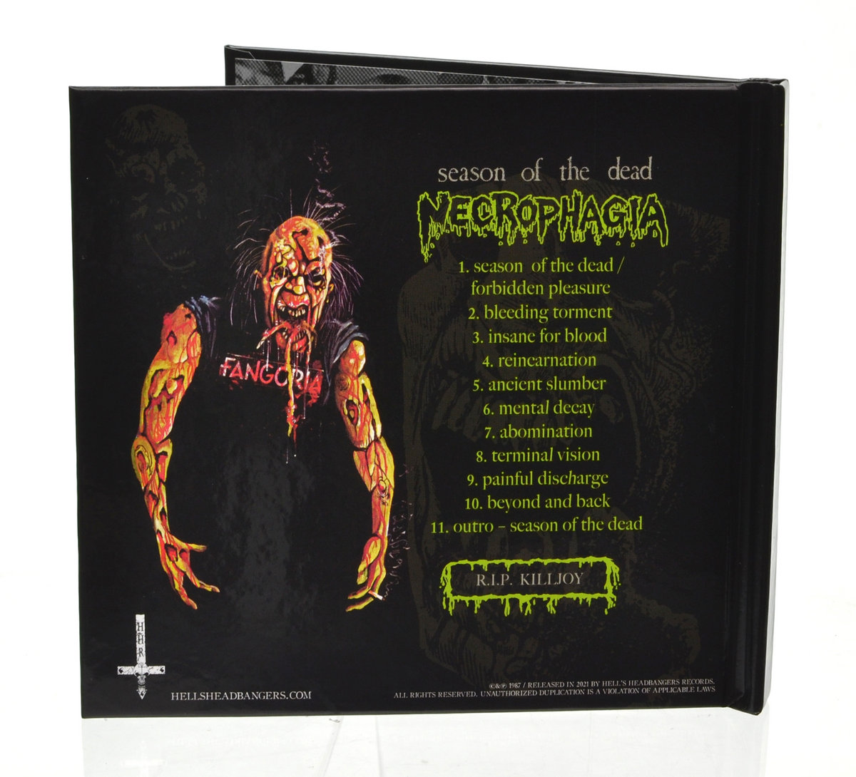 その他 NECROPHAGIA - Season Of The Dead Necrophagia – Season Of The Dead – CD (Album), 1987