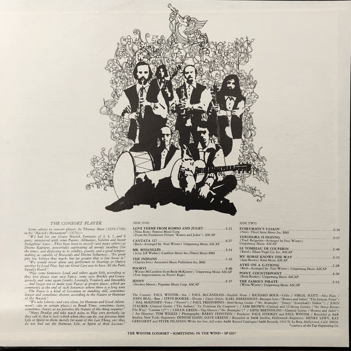 Something in the Wind - Original Pressing Vinyl LP | Paul Winter