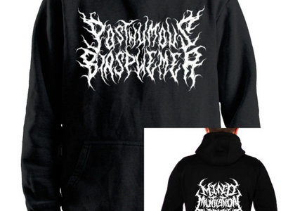 Posthumous Blasphemer "Mind Mutilation Substance" official hoodie main photo
