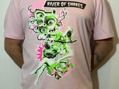 NEW!! RIVER OF SNAKES T-SHIRT in Pink photo 