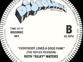 Discolidays 001: 12" Vinyl - The Voice of Q / Ruth Waters [The Reflex Revisions] photo 