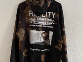 "REALITY" hoodie bleached #1 - (large) photo 