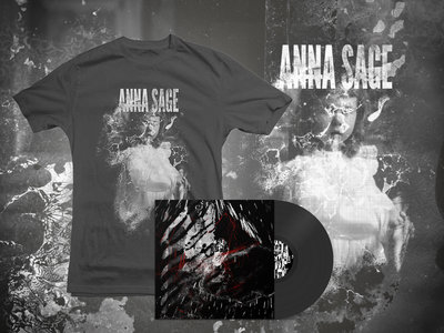 BUNDLE : "Anna Sage" 12" Vinyl  + "Little Girl" Anthracite T-Shirt main photo