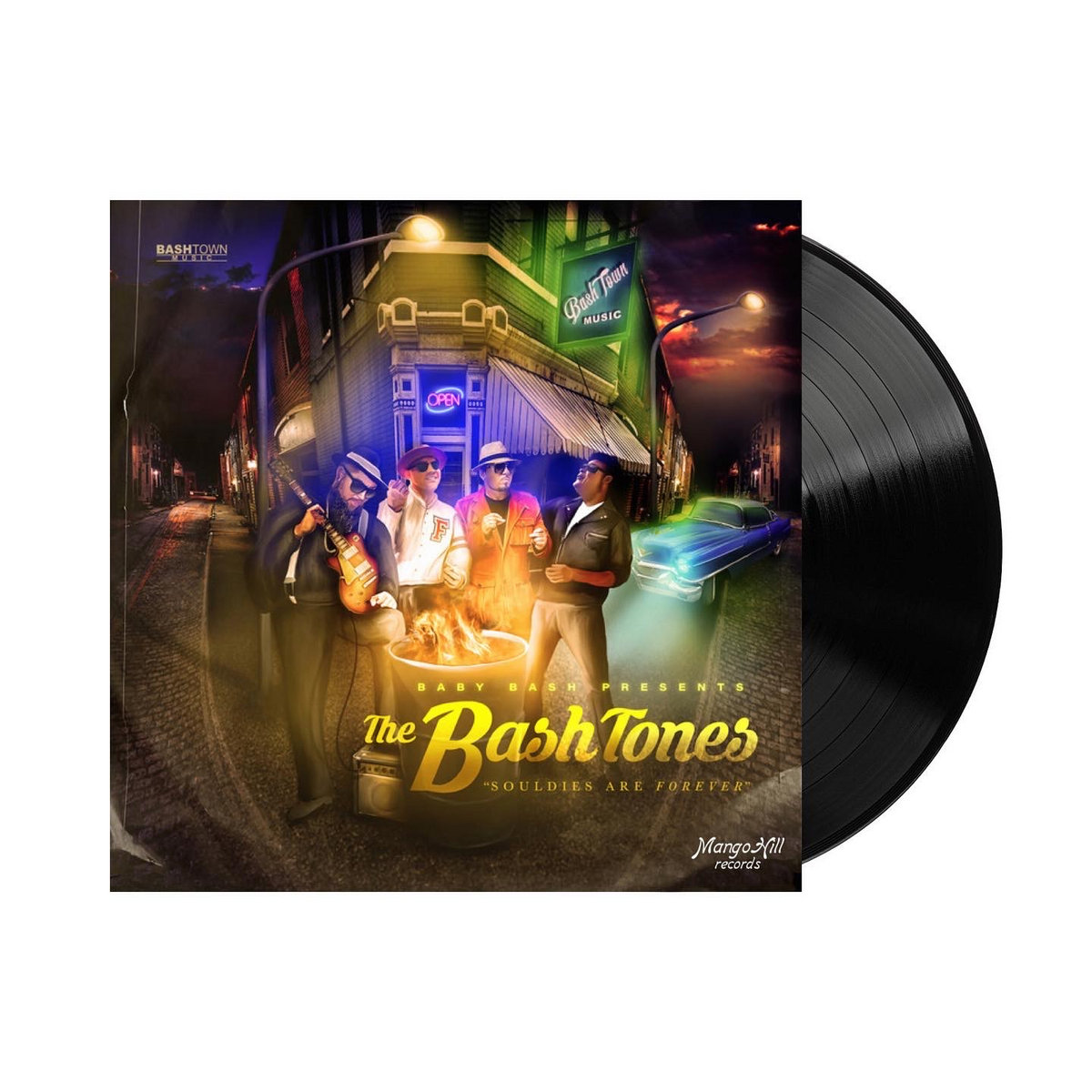 Baby Bash Presents The Bashtones Souldies Are Forever Black Vinyl Mango Hill Records